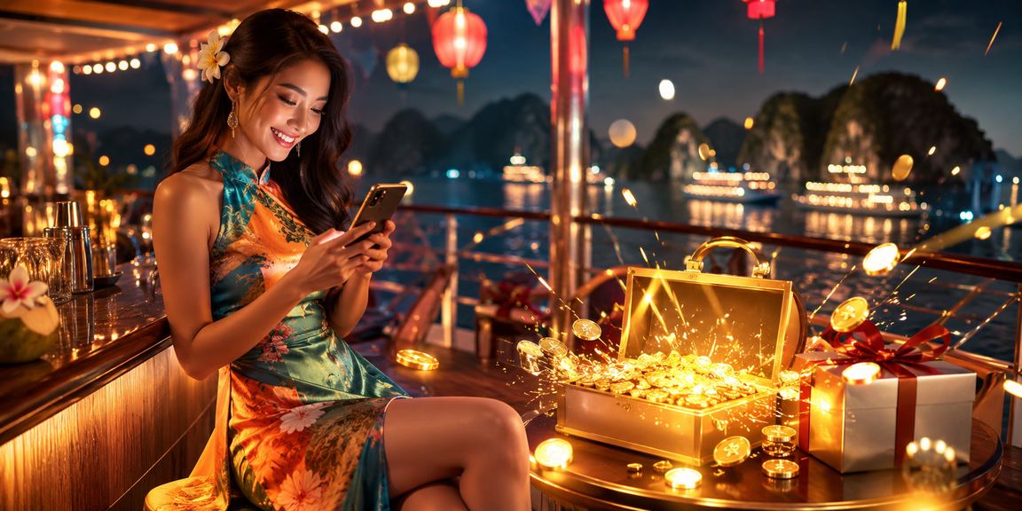 Người dùng trải nghiệm casino di động an toàn tại vịnh Hạ Long
